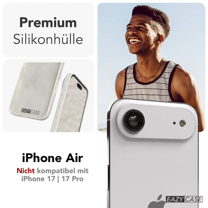 iPhone Air Premium Silikonhülle mit Kameraschutz von EAZY CASE 