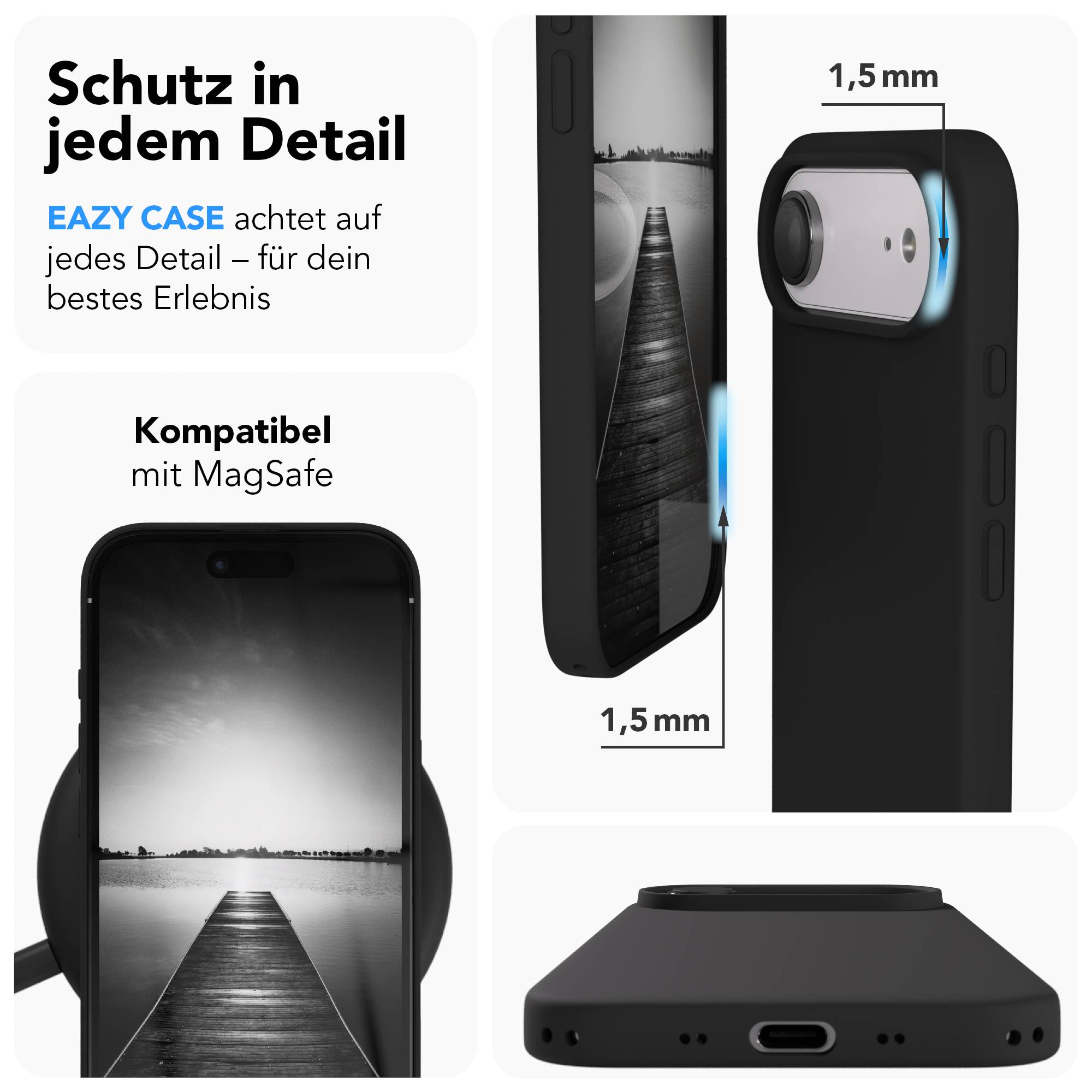 iPhone Air premium Silikonhülle mit MagSafe