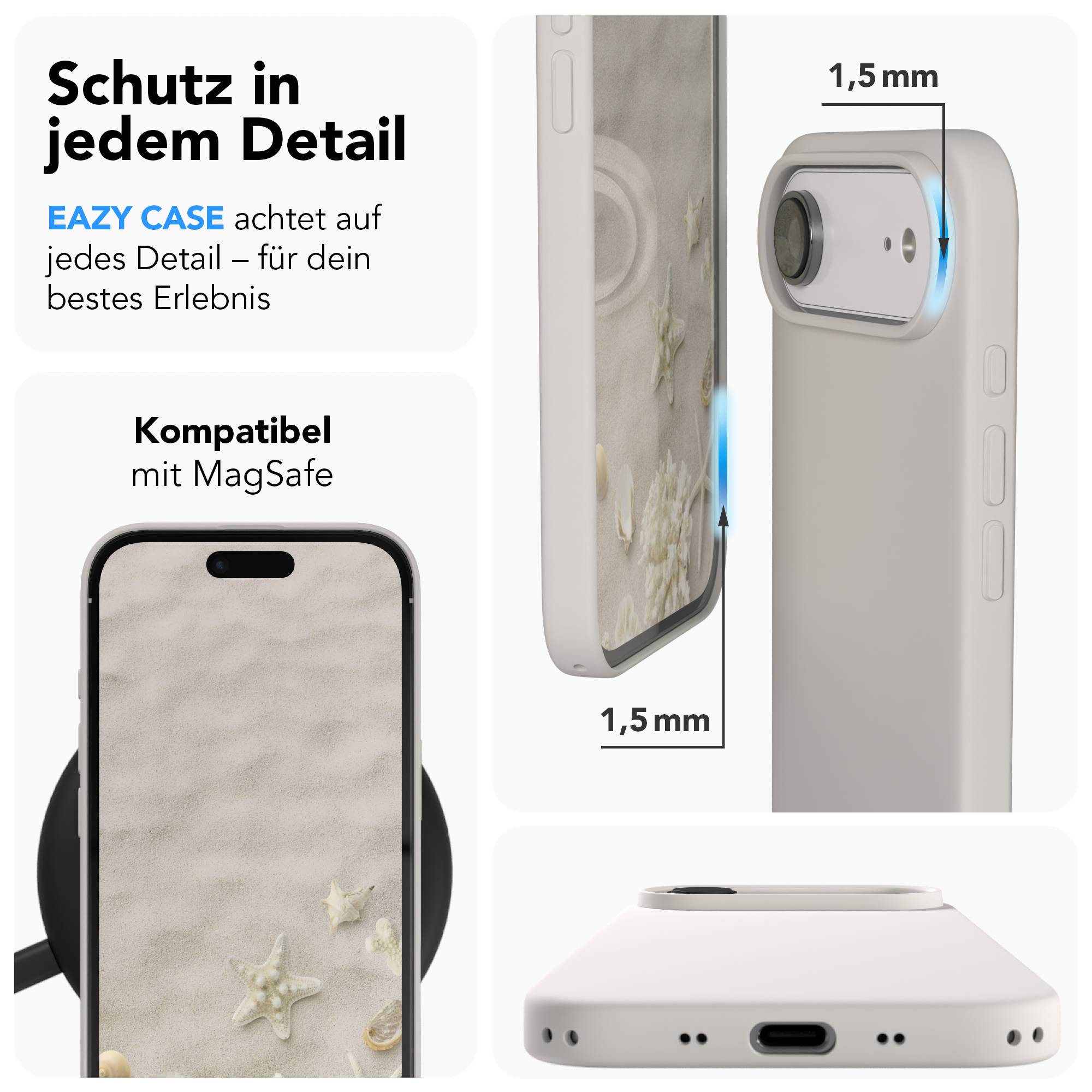 iPhone Air premium Silikonhülle mit MagSafe