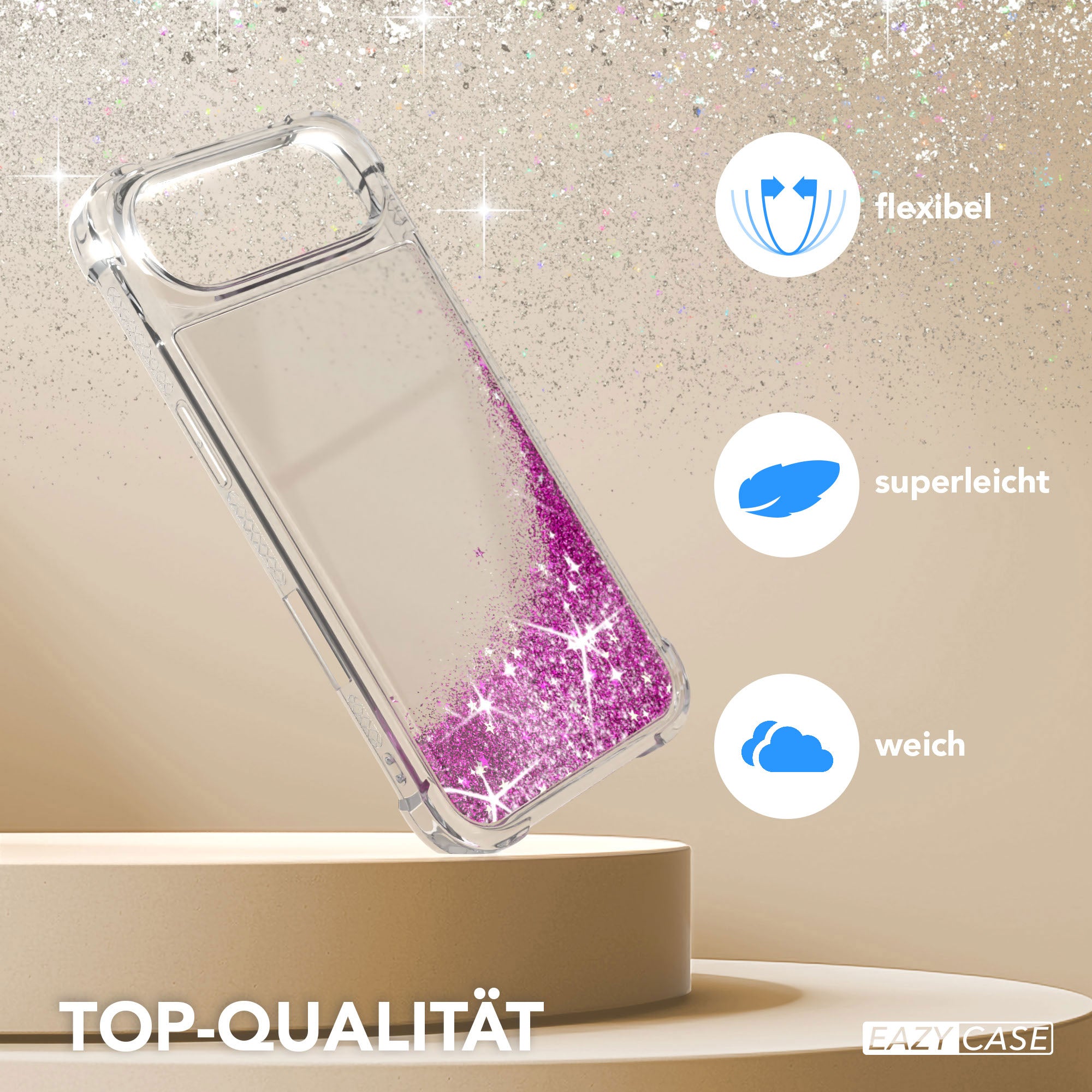 iPhone Air Glitzerhülle