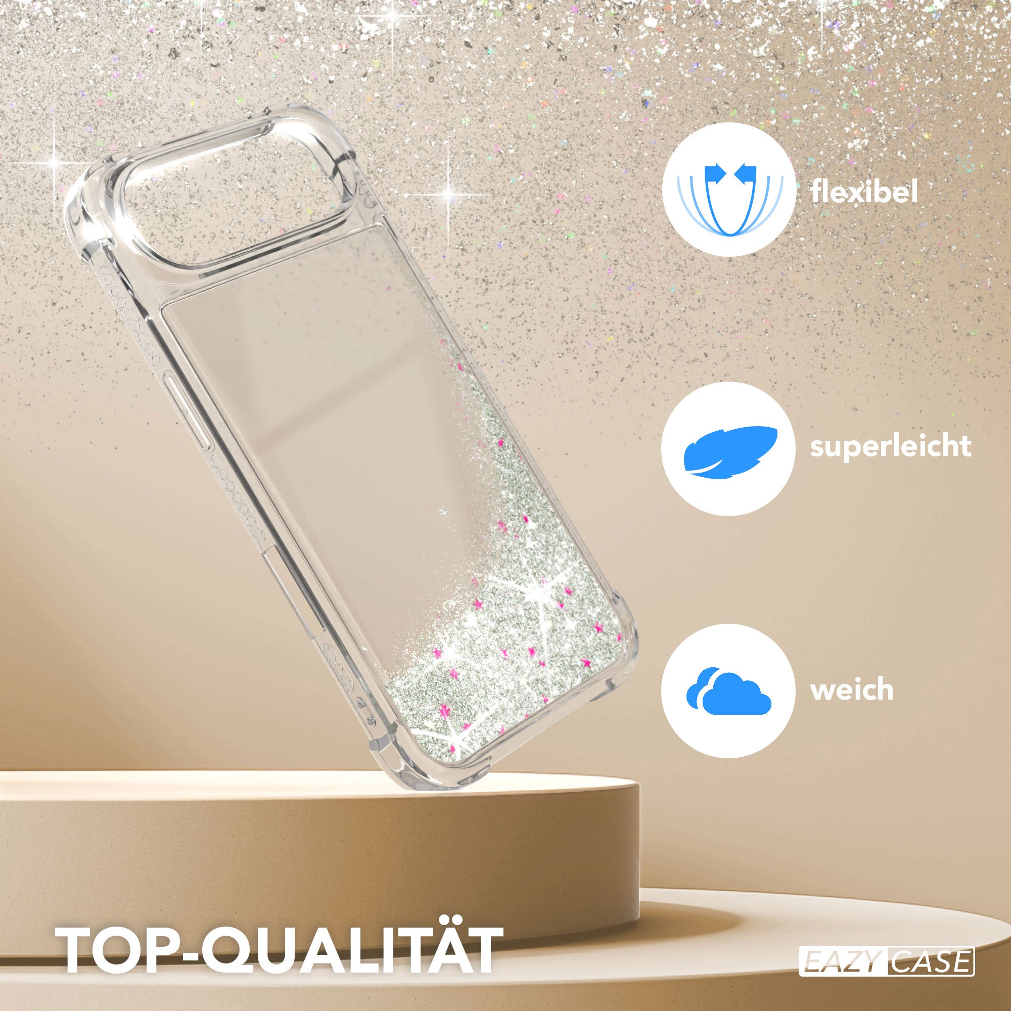 iPhone Air Glitzerhülle
