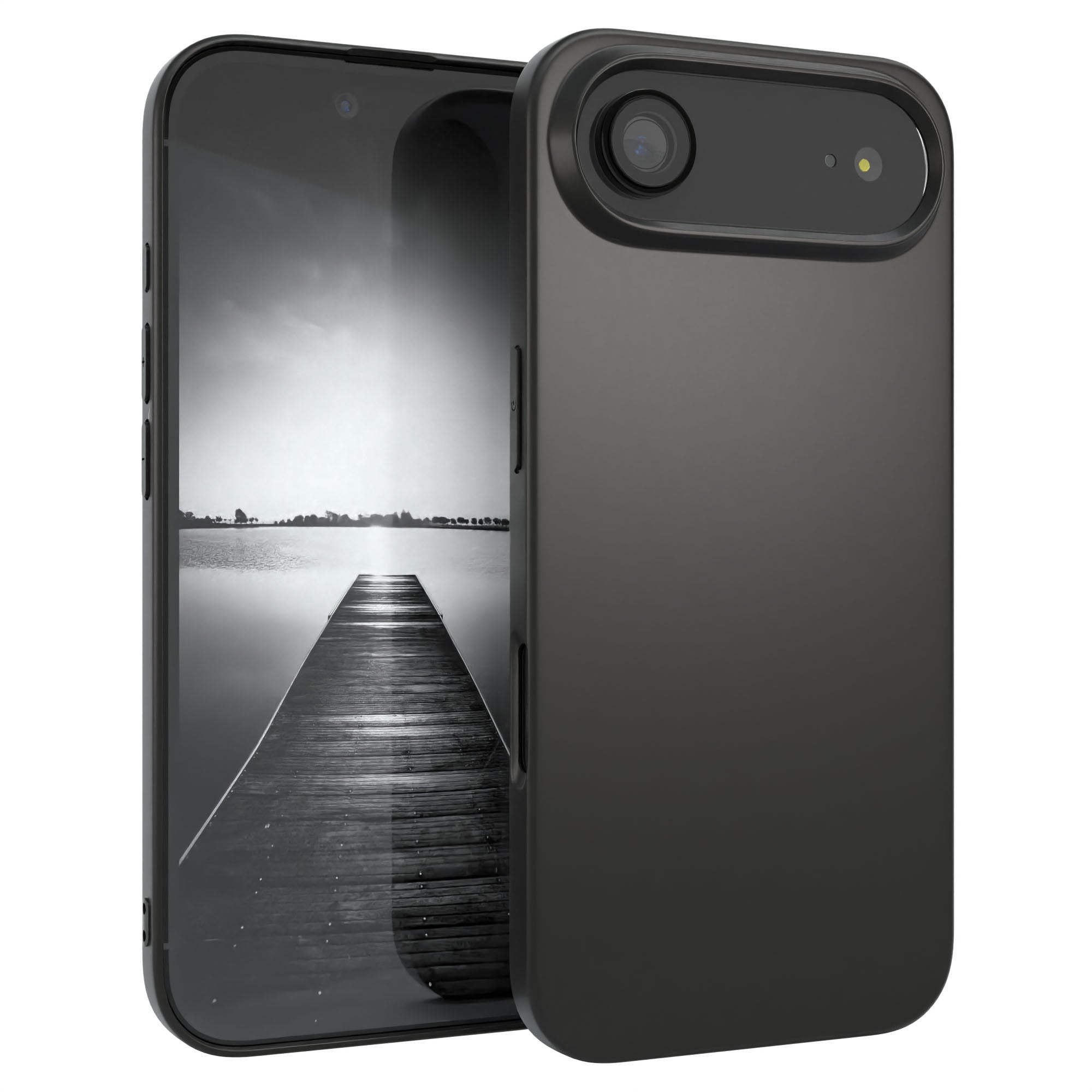 iPhone 17 Air ultradünnes Slimcover aus TPU Schwarz