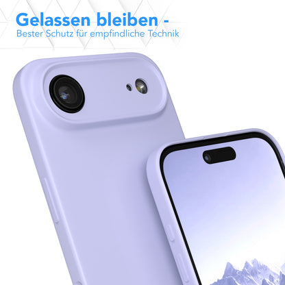 Apple iPhone Air transparente Silikonhülle mit Kameraschutz von EAZY CASE 