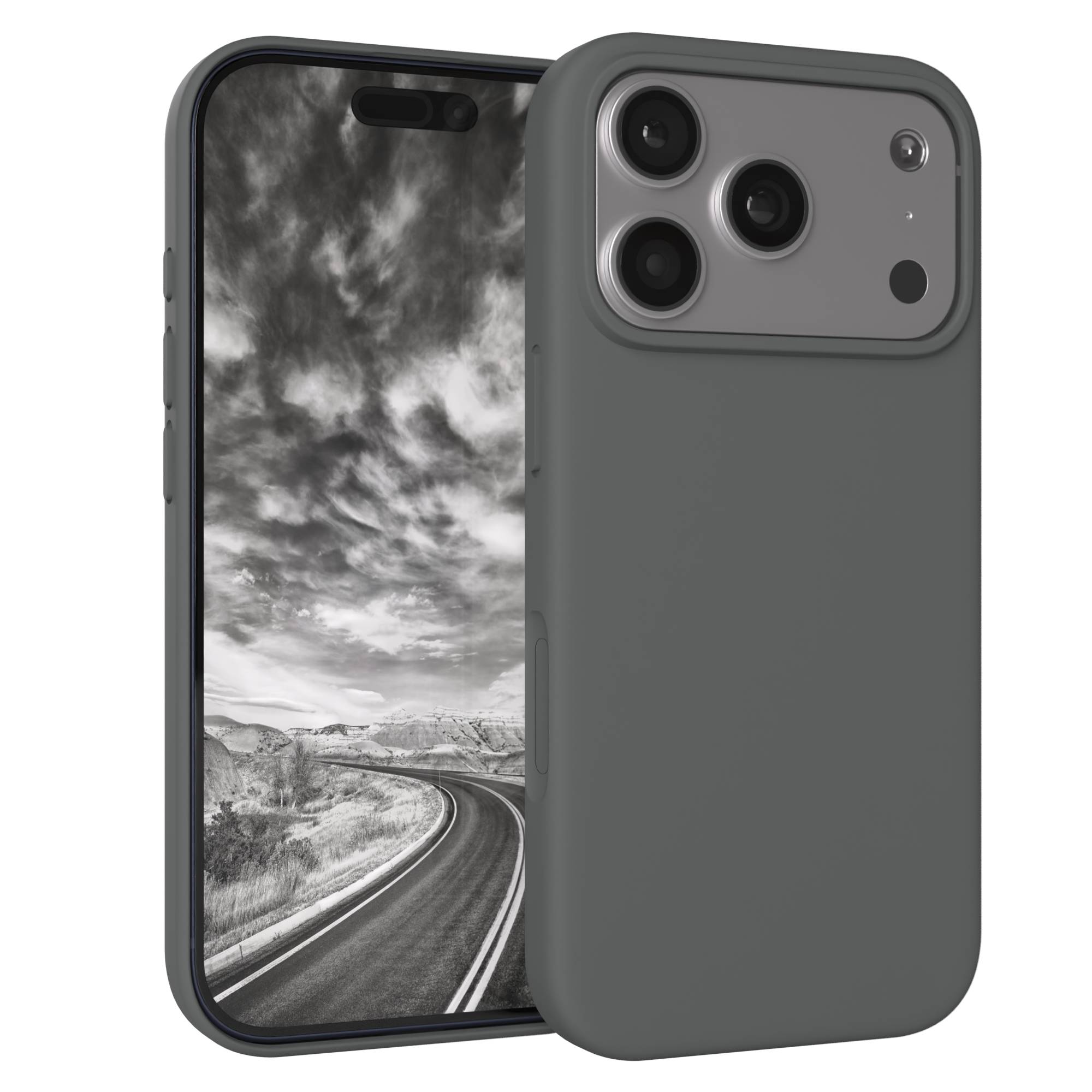 Apple iPhone 17 Pro Premium Silikonhülle mit Kameraschutz von EAZY CASE 