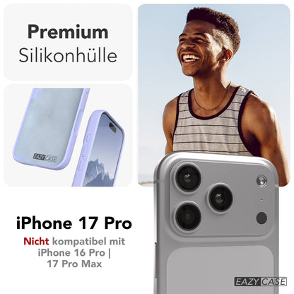 Apple iPhone 17 Pro Premium Silikonhülle mit Kameraschutz von EAZY CASE 
