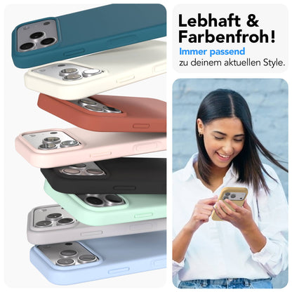Apple iPhone 17 Pro Premium Silikonhülle mit Kameraschutz von EAZY CASE 