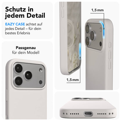 Apple iPhone 17 Pro Premium Silikonhülle mit Kameraschutz von EAZY CASE 