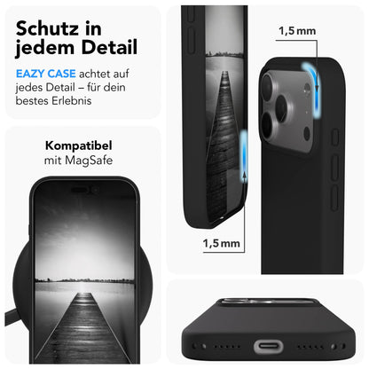 iPhone 17 Pro MagSafe Silikonhülle mit Kameraschutz von EAZY CASE 
