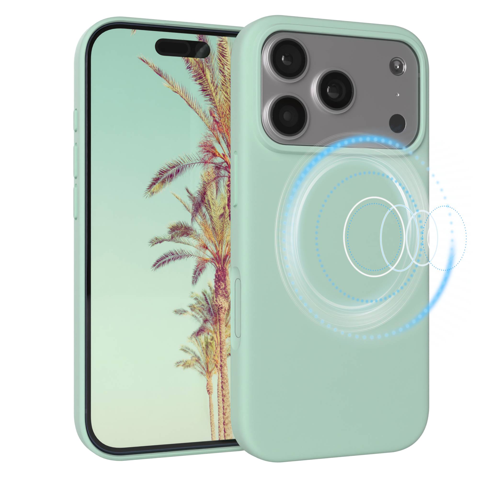 iPhone 17 Pro MagSafe Silikonhülle mit Kameraschutz von EAZY CASE 