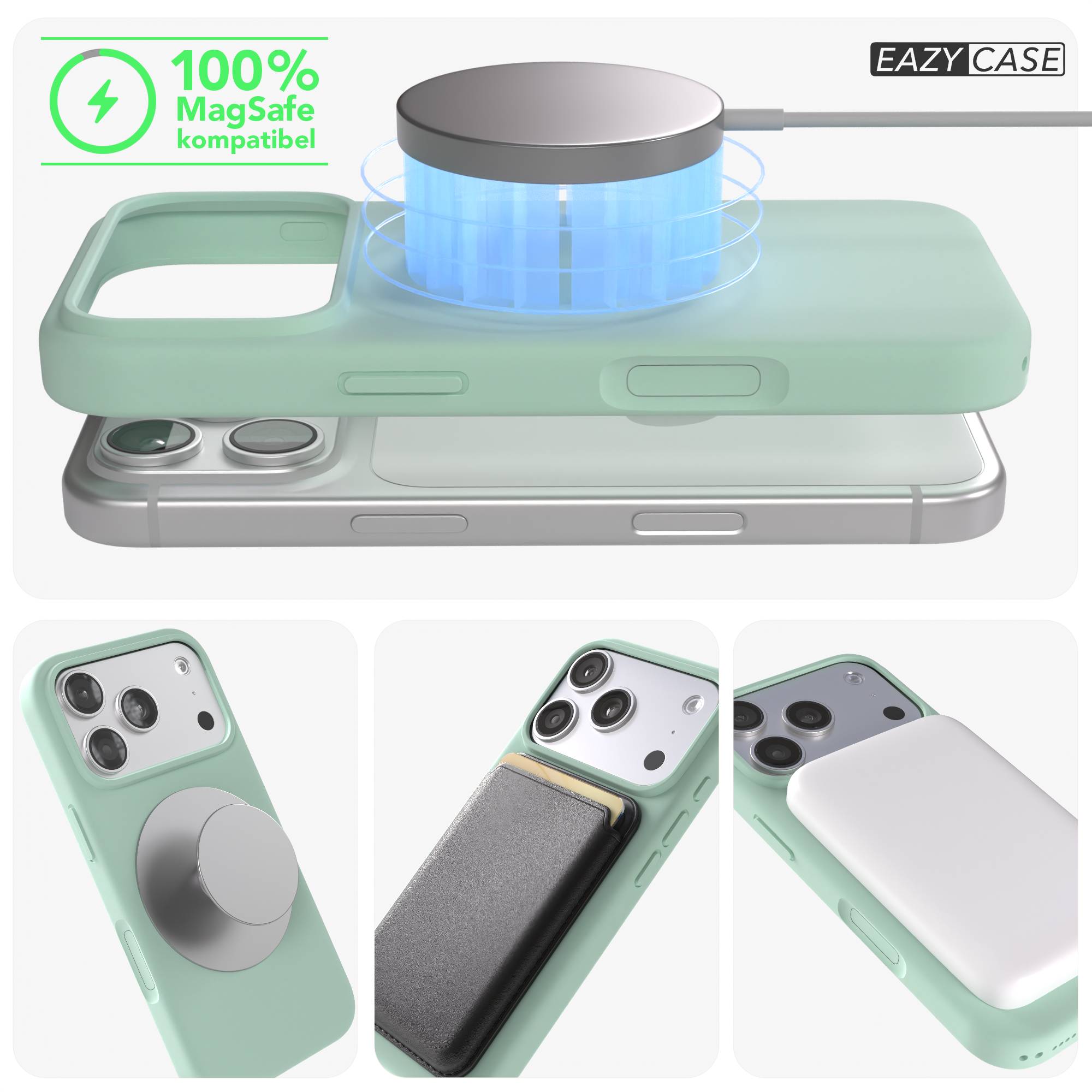 iPhone 17 Pro MagSafe Silikonhülle mit Kameraschutz von EAZY CASE 