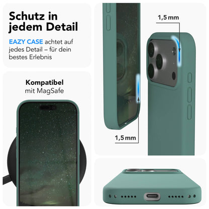 iPhone 17 Pro MagSafe Silikonhülle mit Kameraschutz von EAZY CASE 