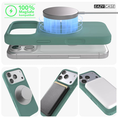 iPhone 17 Pro MagSafe Silikonhülle mit Kameraschutz von EAZY CASE 