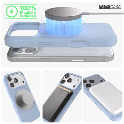 iPhone 17 Pro MagSafe Silikonhülle mit Kameraschutz von EAZY CASE 