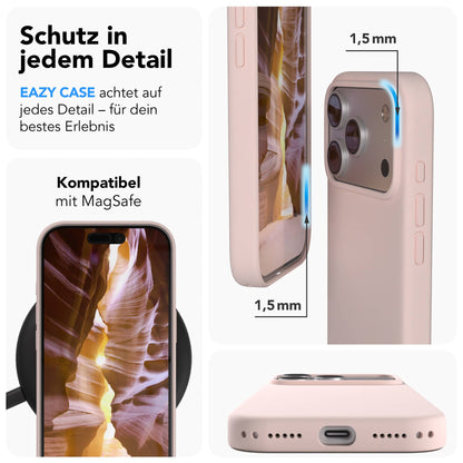 iPhone 17 Pro MagSafe Silikonhülle mit Kameraschutz von EAZY CASE 