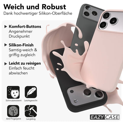 iPhone 17 Pro MagSafe Silikonhülle mit Kameraschutz von EAZY CASE 