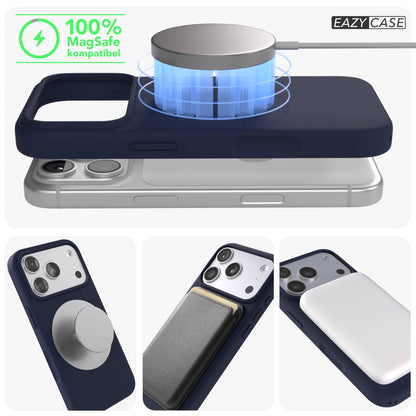 iPhone 17 Pro MagSafe Silikonhülle mit Kameraschutz von EAZY CASE 