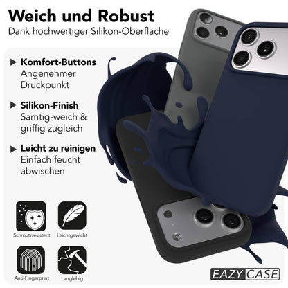 iPhone 17 Pro MagSafe Silikonhülle mit Kameraschutz von EAZY CASE 