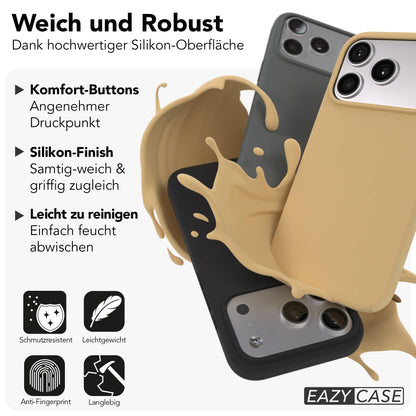 iPhone 17 Pro MagSafe Silikonhülle mit Kameraschutz von EAZY CASE 