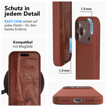 iPhone 17 Pro MagSafe Silikonhülle mit Kameraschutz von EAZY CASE 