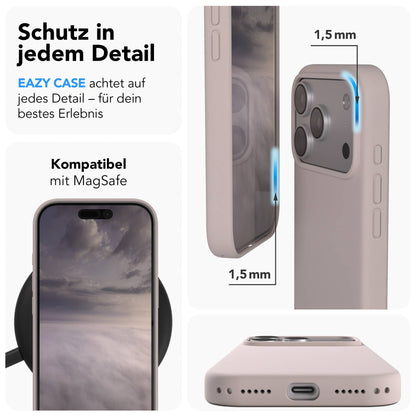 iPhone 17 Pro MagSafe Silikonhülle mit Kameraschutz von EAZY CASE 