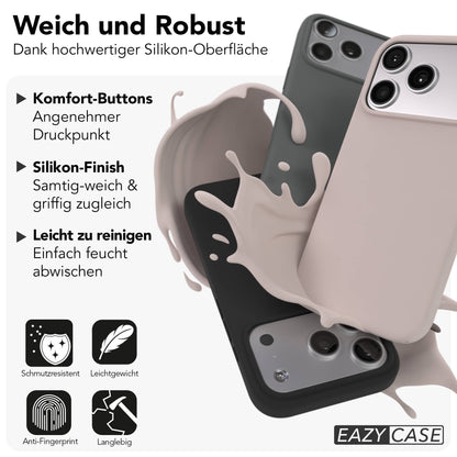 iPhone 17 Pro MagSafe Silikonhülle mit Kameraschutz von EAZY CASE 