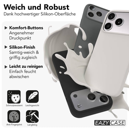 iPhone 17 Pro MagSafe Silikonhülle mit Kameraschutz von EAZY CASE 