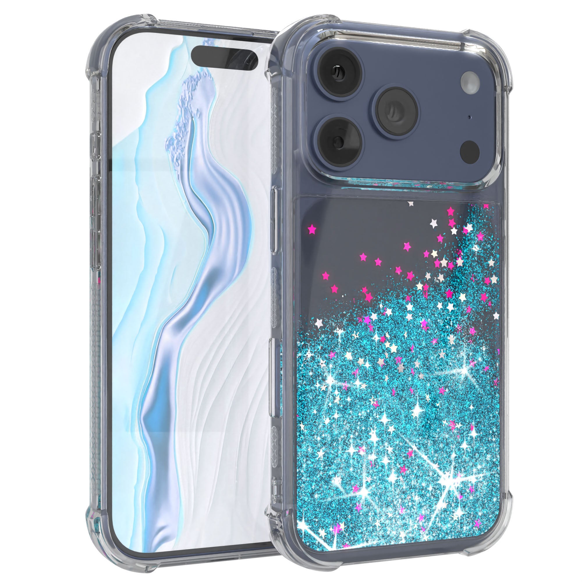 iPhone 17 Pro Glitzerhülle