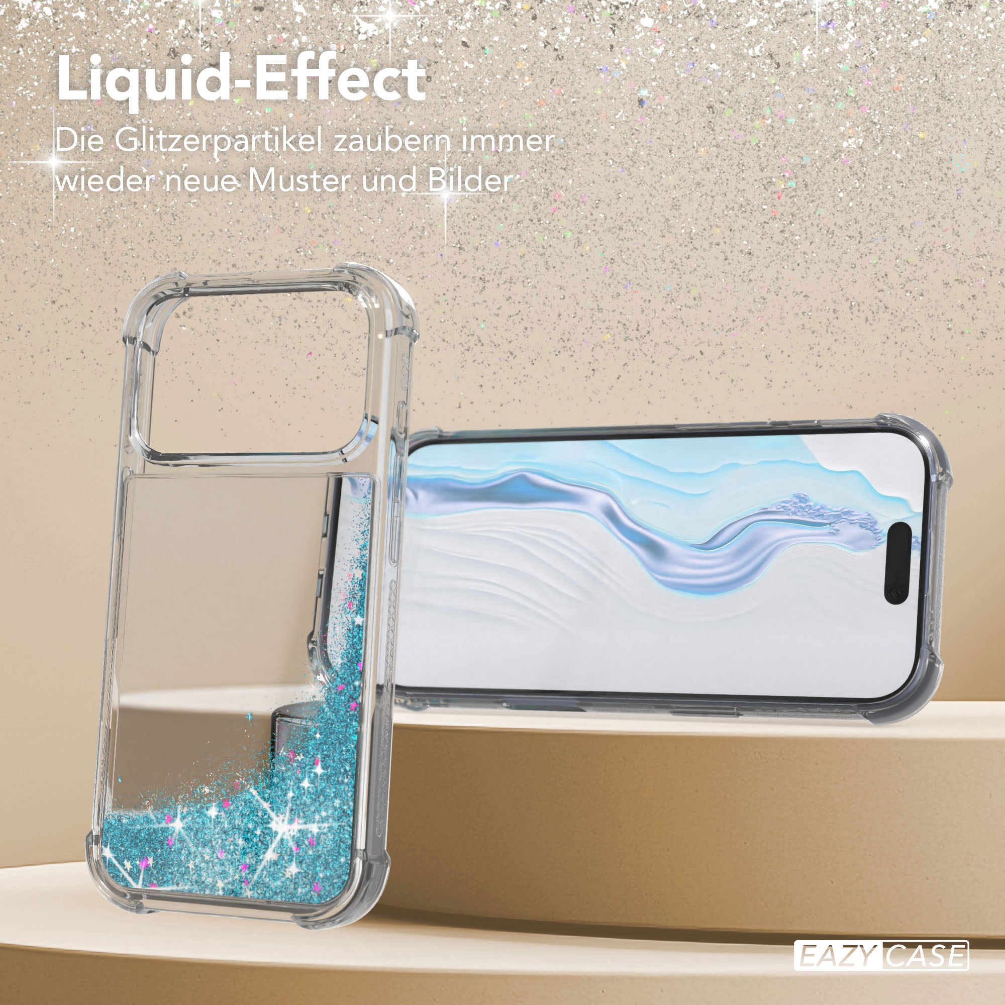 iPhone 17 Pro Glitzerhülle