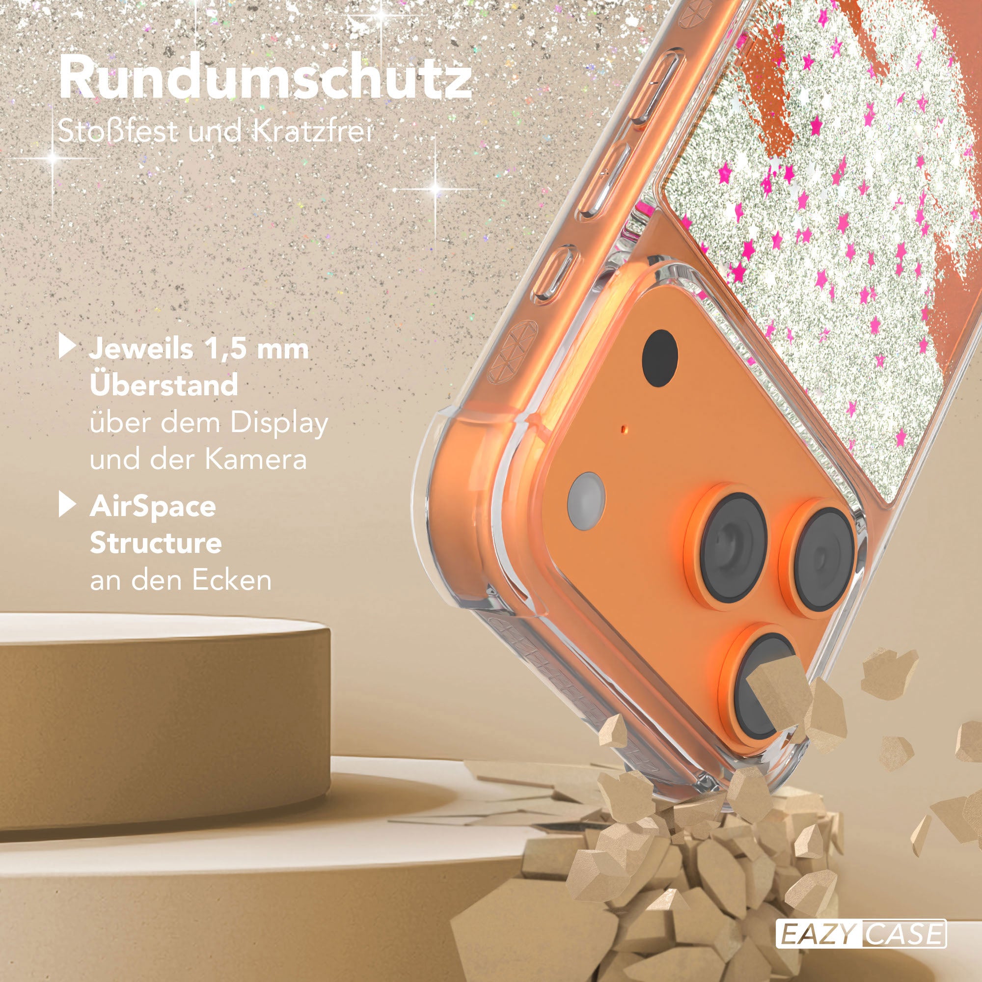 iPhone 17 Pro Glitzerhülle