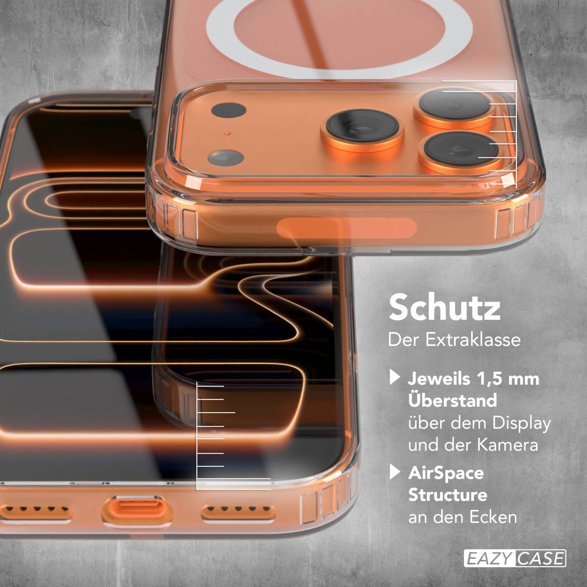 iPhone 17 Pro transparente Hülle mit MagSafe