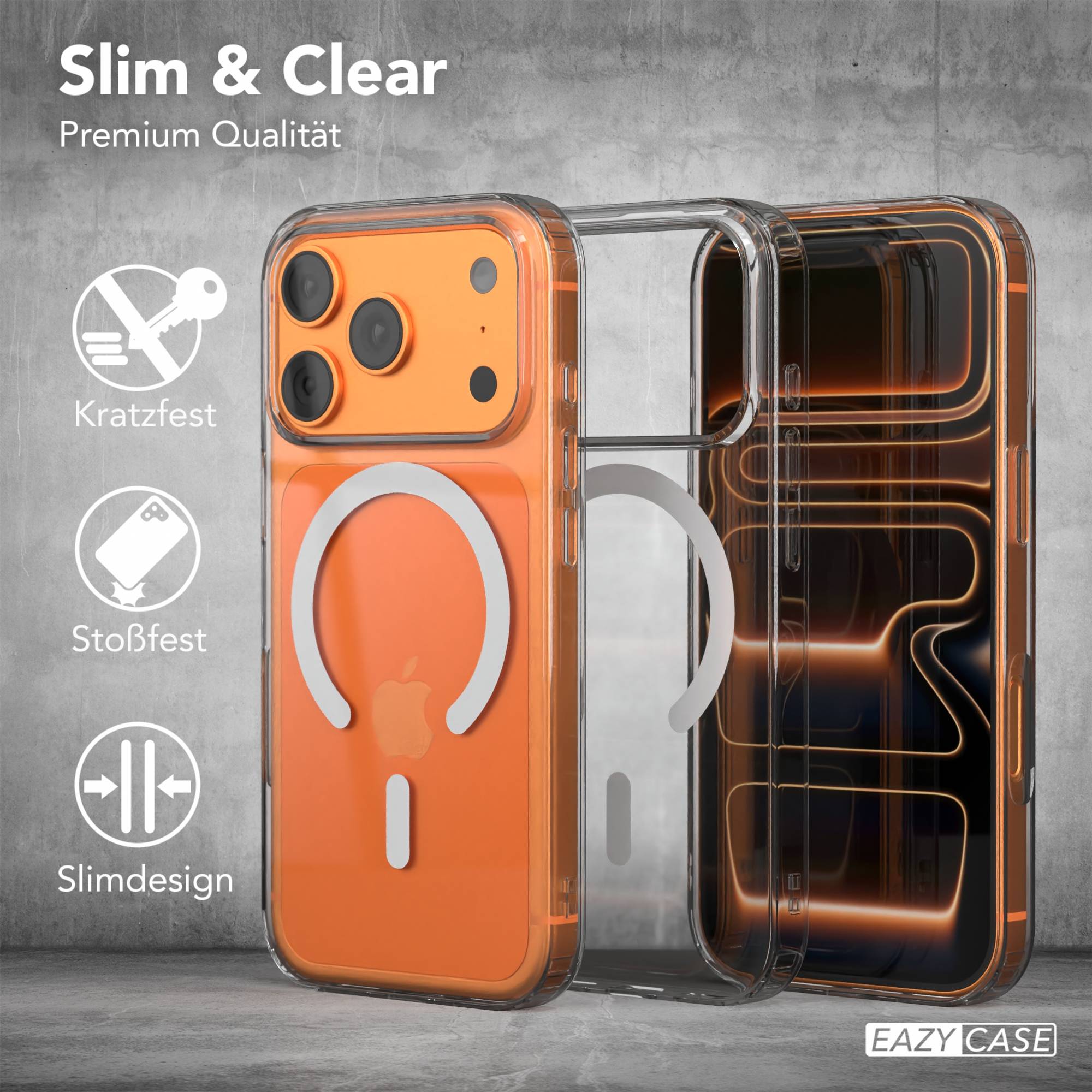 iPhone 17 Pro transparente Hülle mit MagSafe