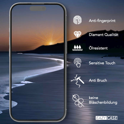 iPhone 17 Pro 2er Set Glasfolie + Installationsrahmen