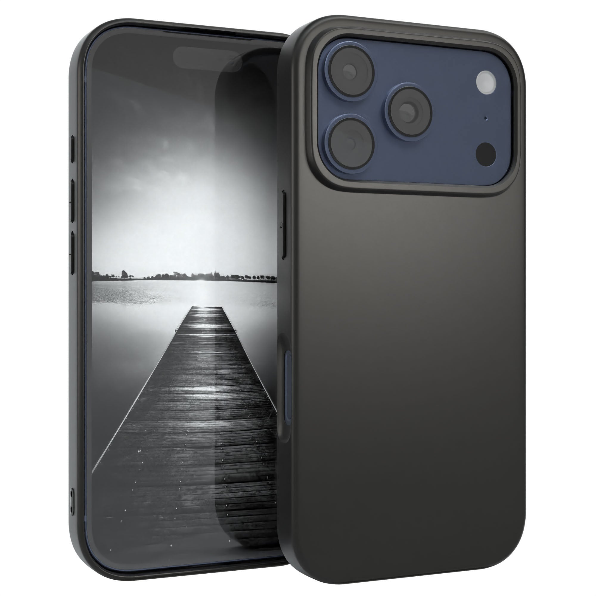 iPhone 17 Pro ultradünnes Slimcover aus TPU Schwarz