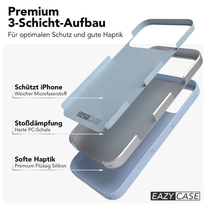 iPhone 17 Pro Max Premium Silikonhülle mit Kameraschutz von EAZY CASE 