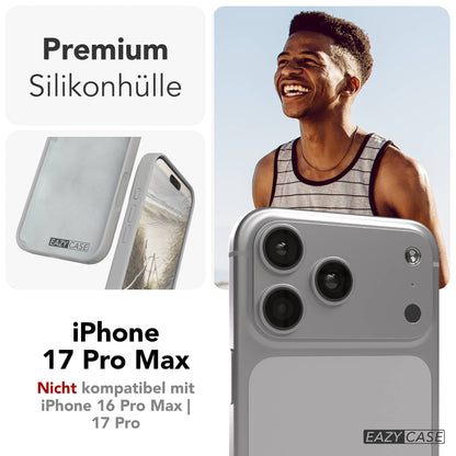 iPhone 17 Pro Max Premium Silikonhülle mit Kameraschutz von EAZY CASE 