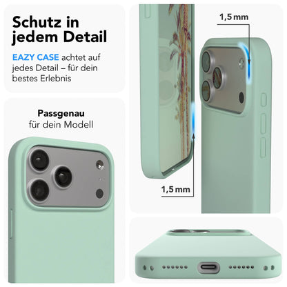 iPhone 17 Pro Max Premium Silikonhülle mit Kameraschutz von EAZY CASE 