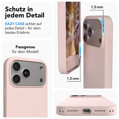 iPhone 17 Pro Max Premium Silikonhülle mit Kameraschutz von EAZY CASE 