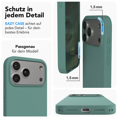 iPhone 17 Pro Max Premium Silikonhülle mit Kameraschutz von EAZY CASE 