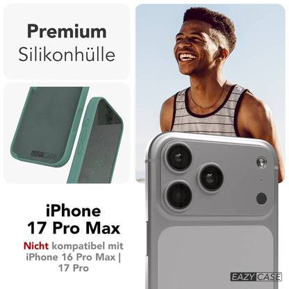 iPhone 17 Pro Max Premium Silikonhülle mit Kameraschutz von EAZY CASE 