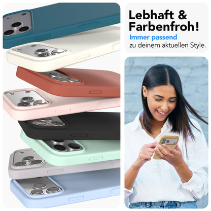 iPhone 17 Pro Max Premium Silikonhülle mit Kameraschutz von EAZY CASE 
