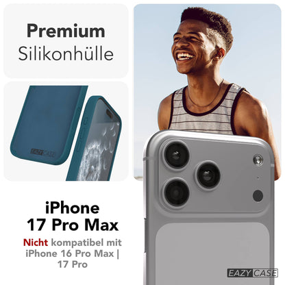 iPhone 17 Pro Max Premium Silikonhülle mit Kameraschutz von EAZY CASE 