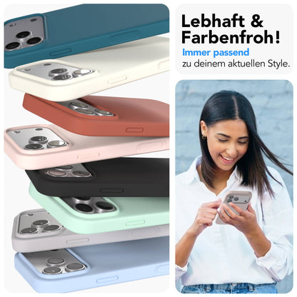 iPhone 17 Pro Max Premium Silikonhülle mit Kameraschutz von EAZY CASE 