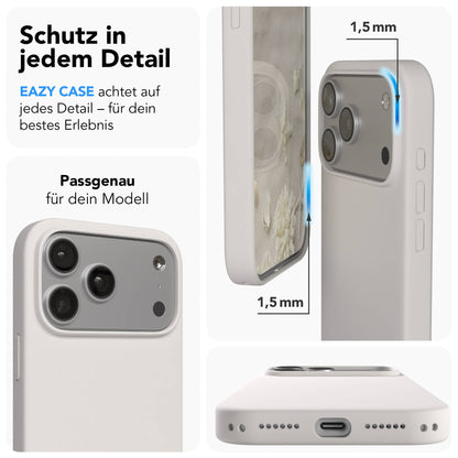 iPhone 17 Pro Max Premium Silikonhülle mit Kameraschutz von EAZY CASE 