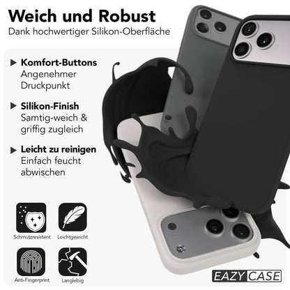 iPhone 17 Pro Max premium Silikonhülle mit MagSafe