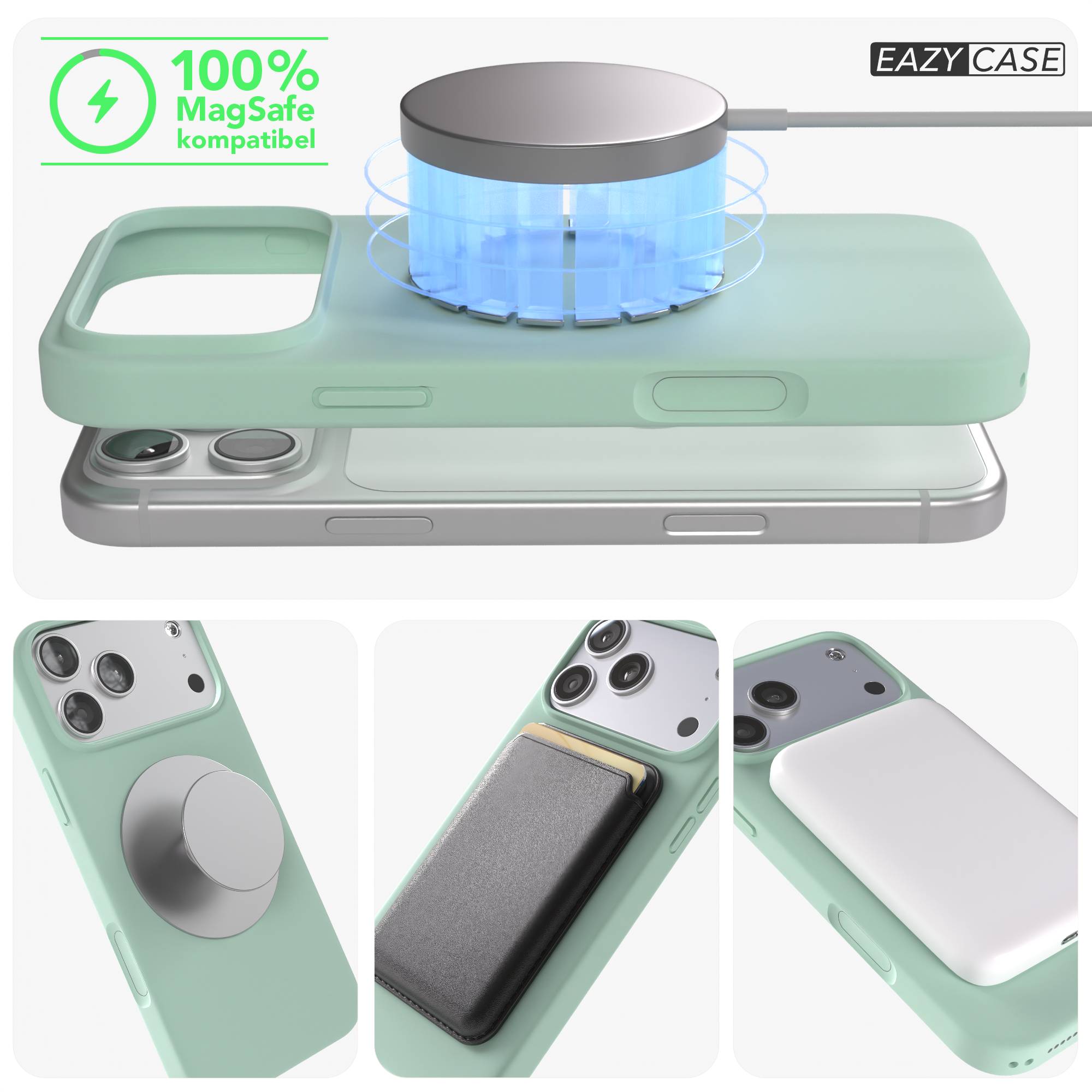 iPhone 17 Pro Max premium Silikonhülle mit MagSafe