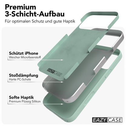iPhone 17 Pro Max premium Silikonhülle mit MagSafe
