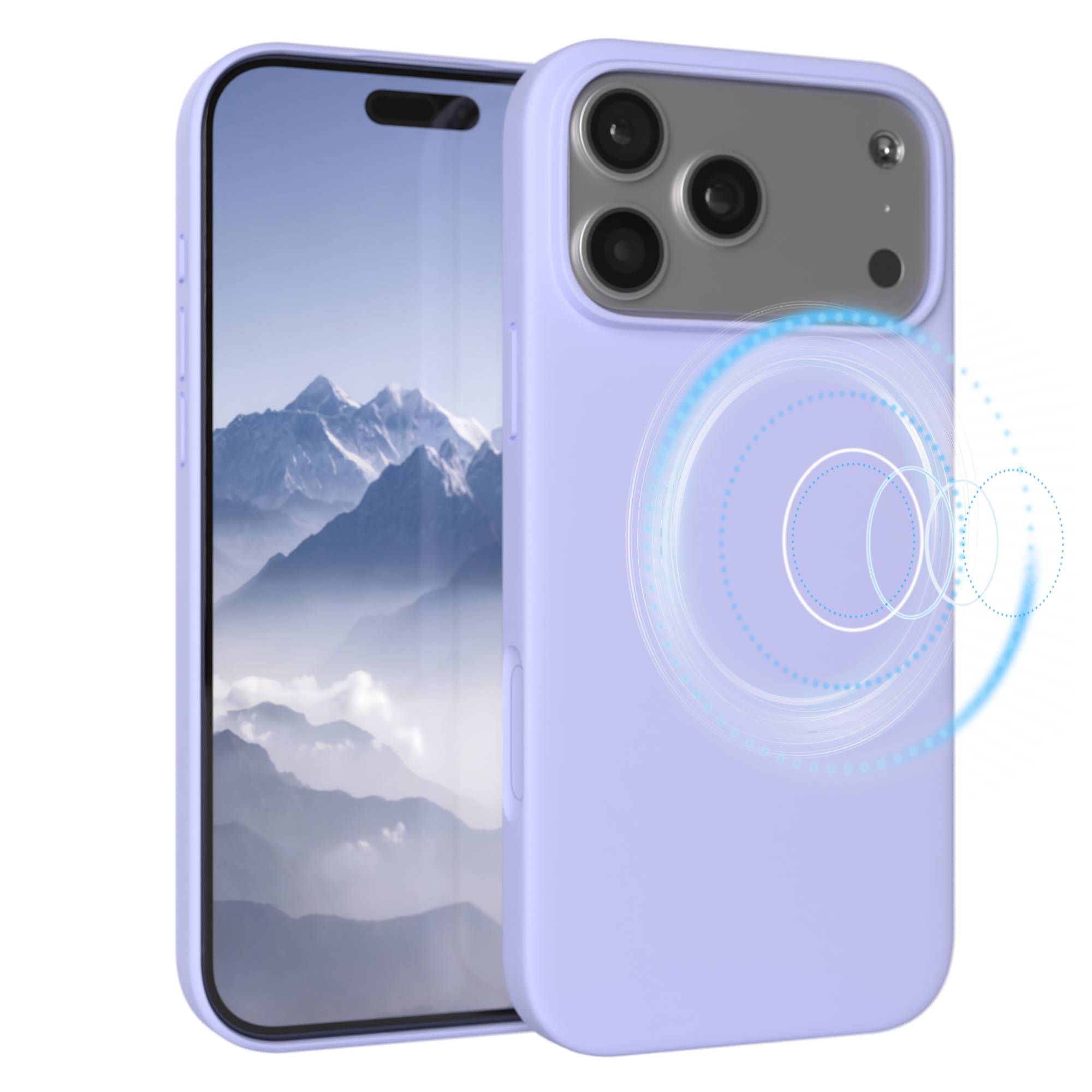 iPhone 17 Pro Max premium Silikonhülle mit MagSafe
