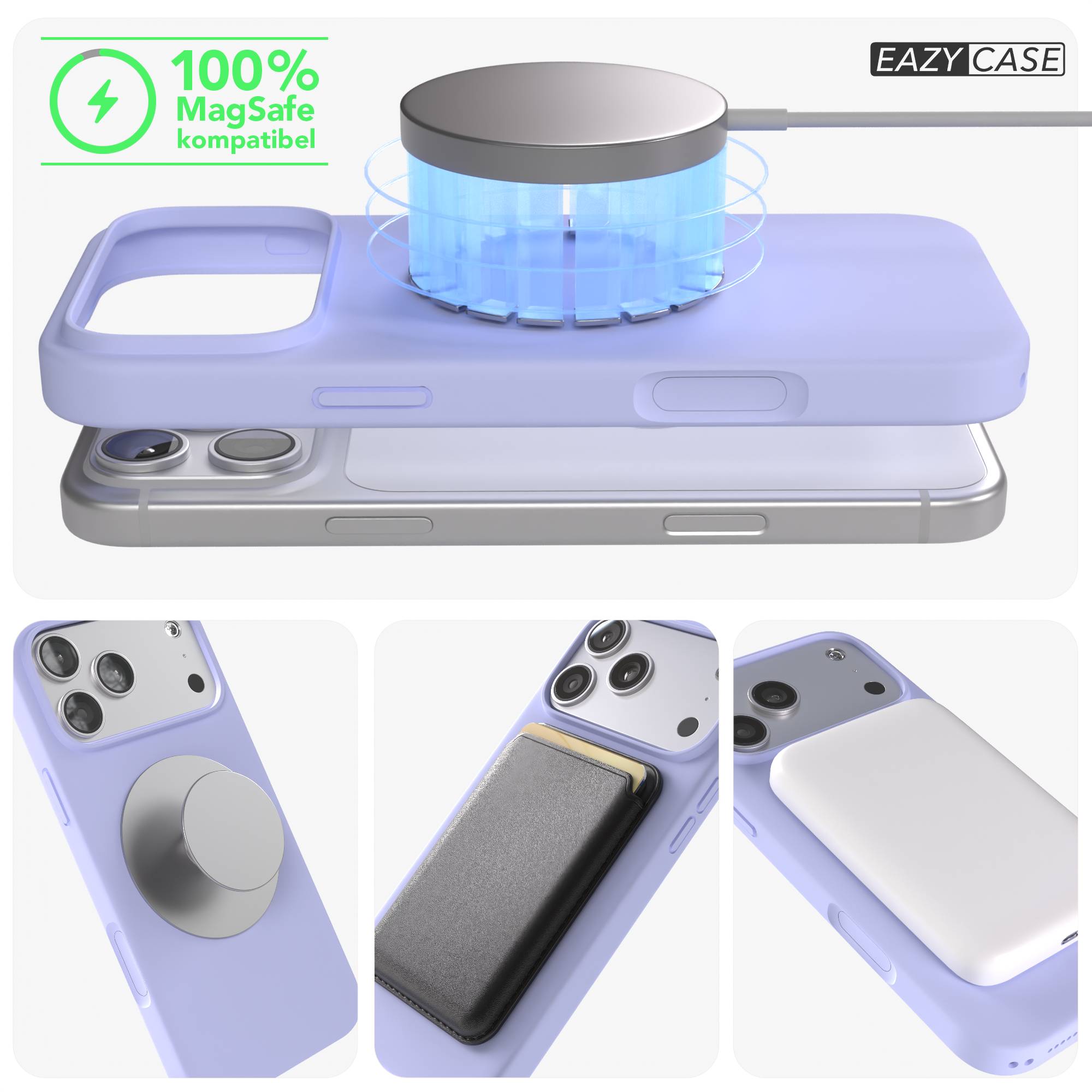 iPhone 17 Pro Max premium Silikonhülle mit MagSafe