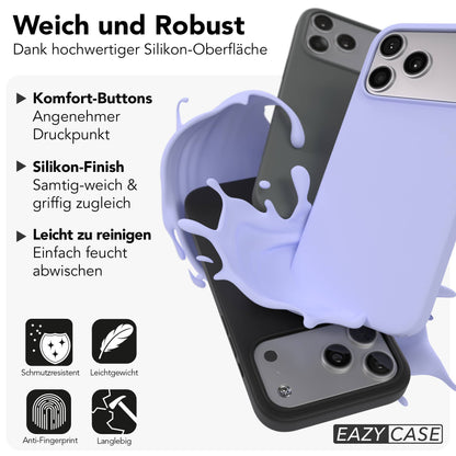 iPhone 17 Pro Max premium Silikonhülle mit MagSafe