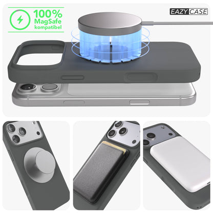 iPhone 17 Pro Max premium Silikonhülle mit MagSafe